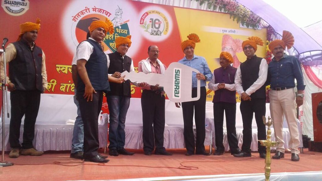SwarajMaHa's tweet photo. #SwarajTractors Yesterday ...#Mouda @BheemshaLT https://t.co/7AM0QQRAUH