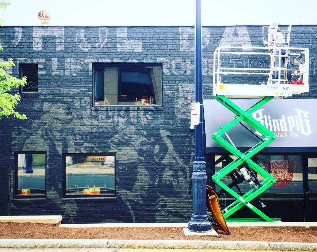 blindpigpizza's tweet photo. Progress and pizza https://t.co/jy6DjX1NPb