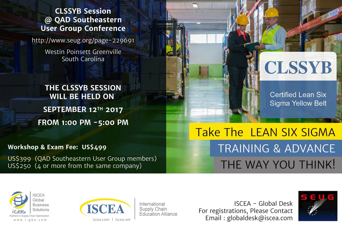 ISCEA's tweet photo. Join Demand & SC Planning session by JEFF LIVINGSTON #QAD & #CLSSYB session at Fall 2017SEUG #ddmrp #apics #mfg #ERP https://t.co/vDLb04Y7Qq https://t.co/riJiqFpCqW
