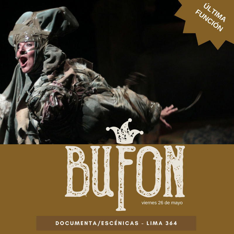 #Finde -> #teatro #Bufón última! viernes 21:30 y #ElSecretariodeJoyce sábado 21:30hs. goo.gl/Do7phQ @AgendaGamba @Pulxo951 <a href="/MIAFM/">MIA FM</a>