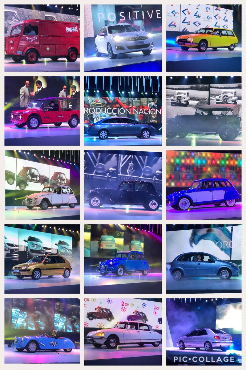 megautos's tweet photo. Desfile de modelos del presente y pasado de @citroenarg en un evento con mucho color #CitroënBrandDay https://t.co/ATPzZWcVVj