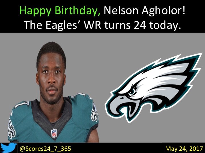  happy birthday Nelson Agholor! 