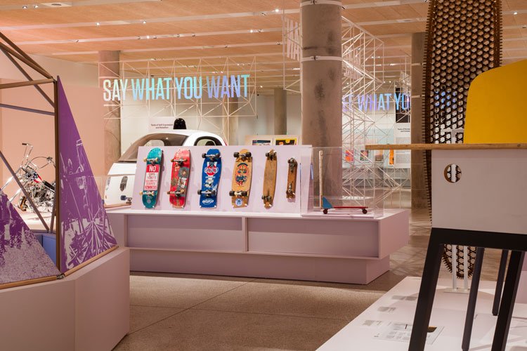 Apple, LSD, skateboards - 'California: Designing Freedom' exhibition <a href="/DesignMuseum/">the Design Museum</a>  covers a huge breadth of design: bit.ly/2qSN95U