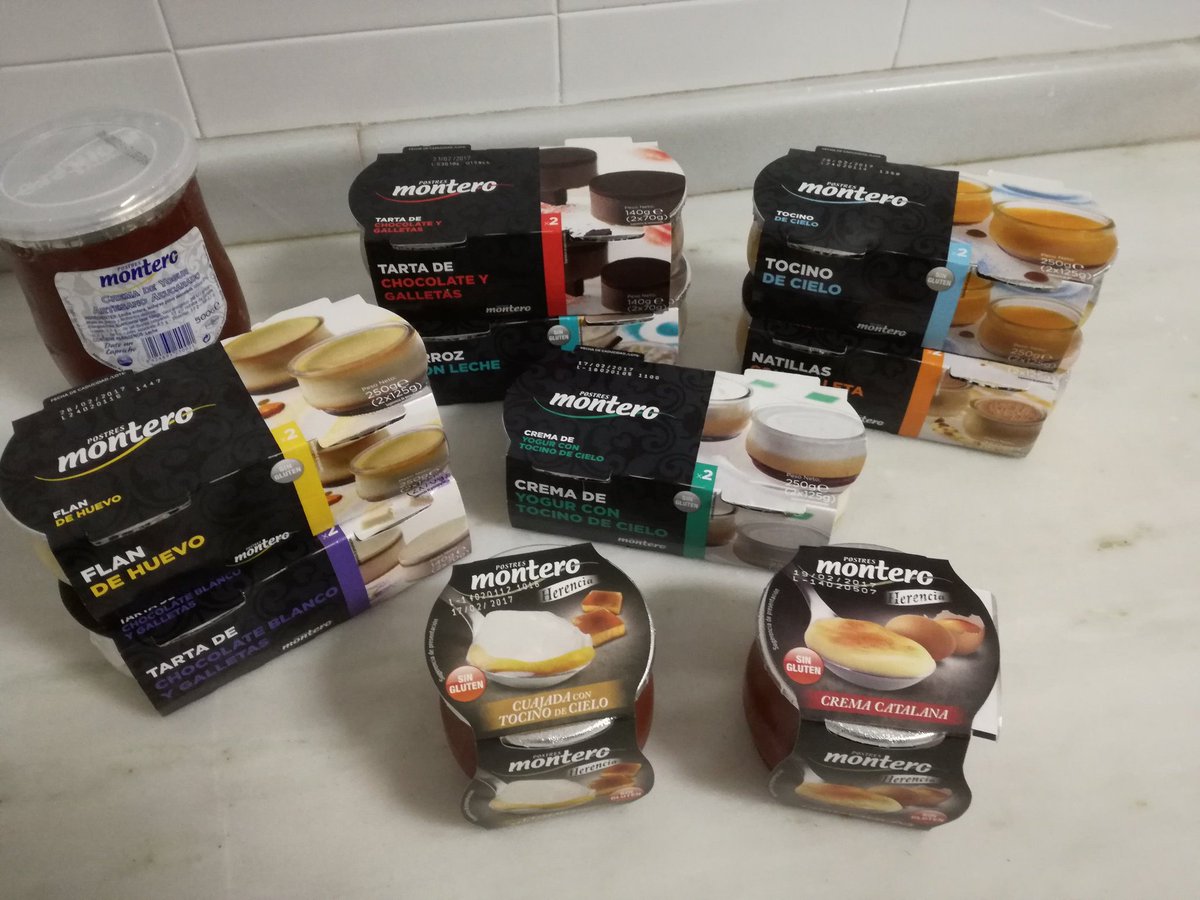 PostresMontero's tweet photo. Y la ganadora de un lotazo de Postres Montero por haber compartido Tu #MomentoMontero en Londres es... @Rosanita_14 ¡Enhorabuena! 😋 https://t.co/uQCtUSjGYw