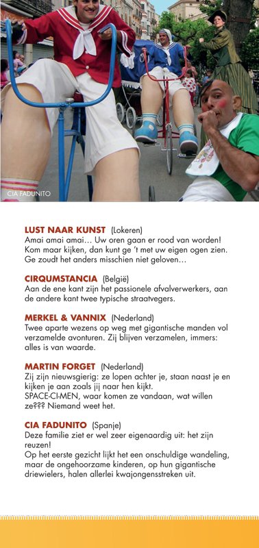 ponentstreet's tweet photo. Great to be one of the artists of next Parktheaterfestival #Lokeren #Belgium next 28th of May - @fadunito will be performing THE BIG FAMILY https://t.co/KfYLaEb2Xq