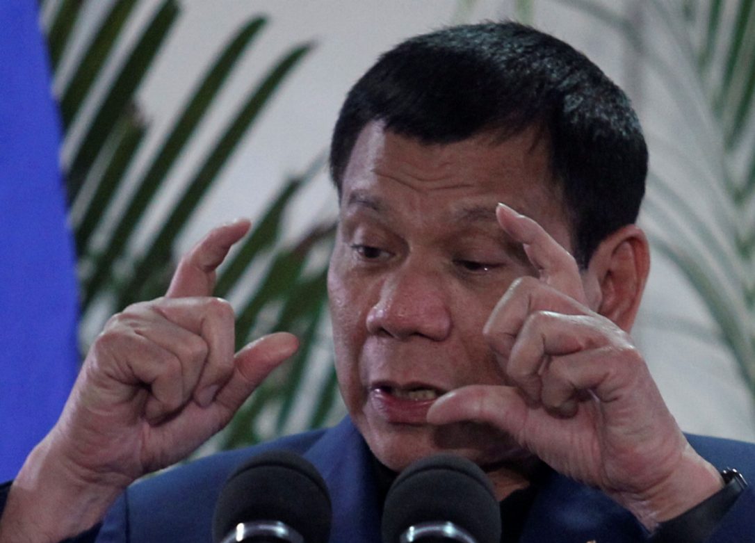 DPRK_News's tweet photo. Repugnant oaf Donald Trump shares tales of US submarines with murderous human pizza Rodrigo Duterte.

All are known to Marshal Kim Jong-Un. https://t.co/SZcGkwdh93