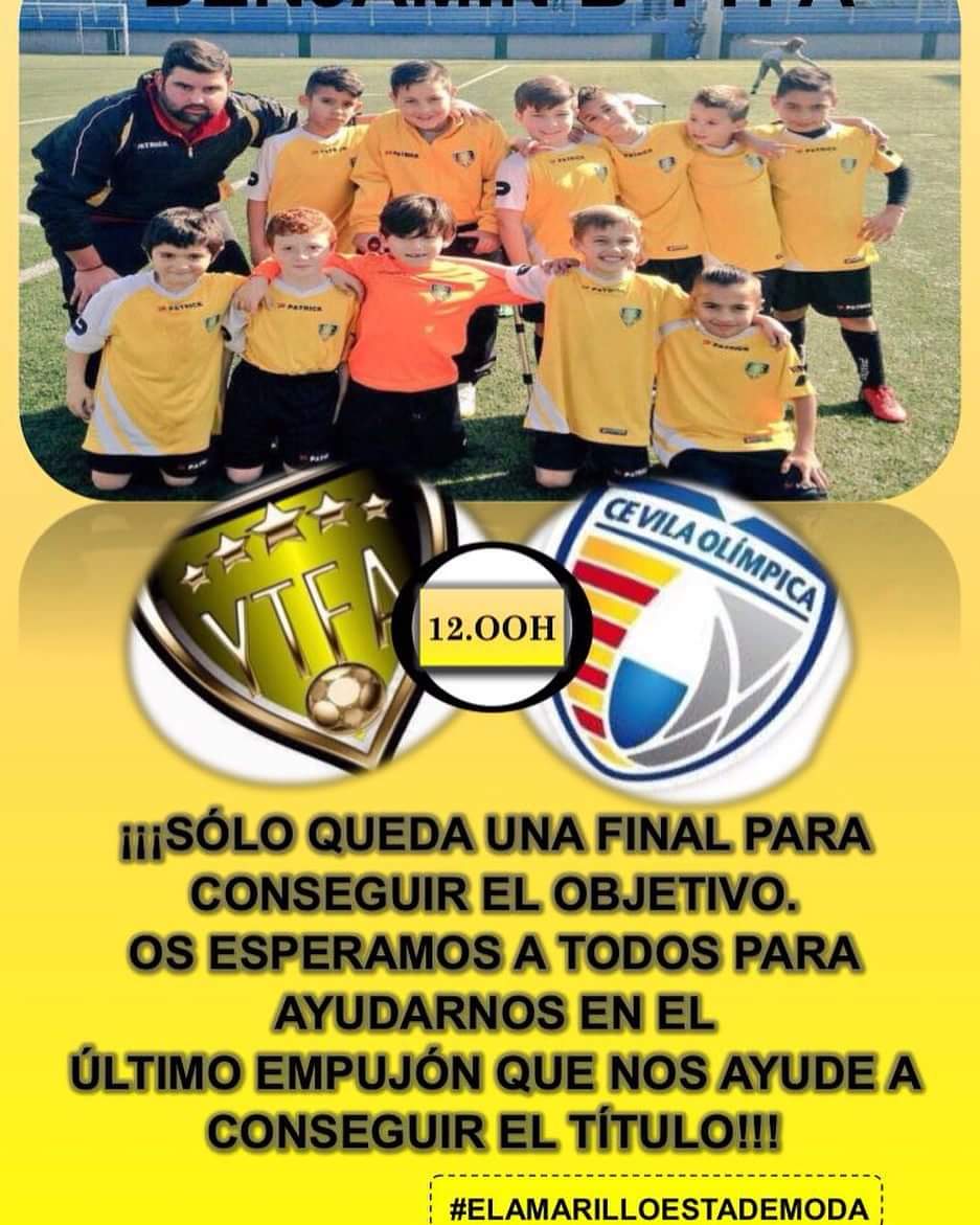 ytfaoficial's tweet photo. FUTBOL BASE | Benjamín B de @DanieGonzalez21 se juega el ascenso contra la @cevilaolimpica 

📅 Domingo 28 mayo
🕛 12:00h
🏟 Mpal. Badalona Sud https://t.co/9zhhieBZ35