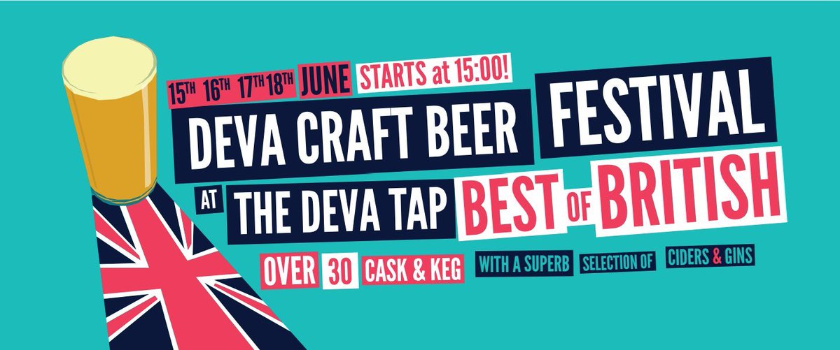 DevaCraftBeer's tweet photo. What you reckon, should the Champion Beer or North Wales make an appearance in the firs beer fest at @DevaTapChester? We think so. 😚😚 https://t.co/x1StsmkUw3