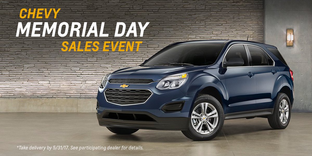 PerryAuto's tweet image. Stop in today during the #Chevy Memorial Day Sales Event for great deals on the 2017 #ChevyEquinox pbxx.it/NyY6jC