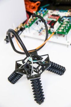 TechProsthetic's tweet image. 3-D-printed, soft, four legged robot can walk on sand and stone buff.ly/2raLQC6 #robotics #robot #tech