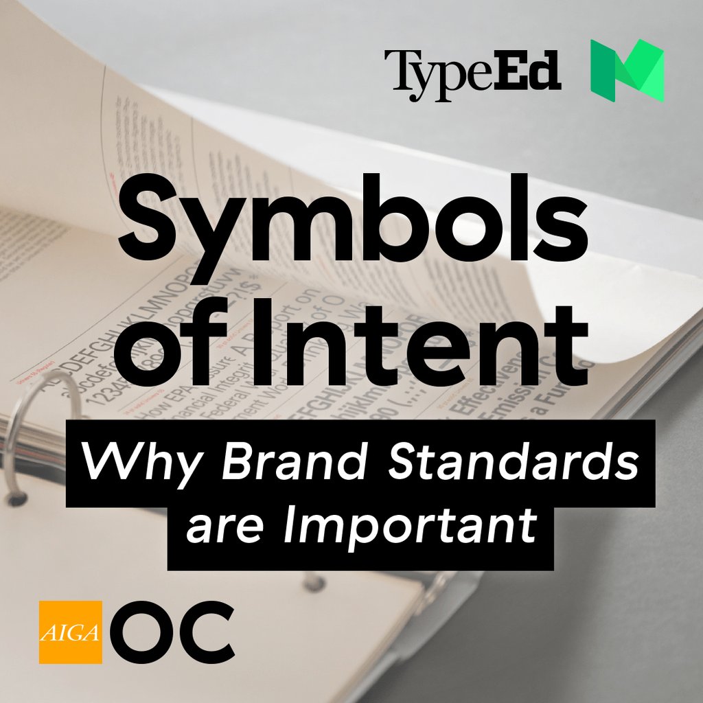 AIGAOC's tweet photo. MORNING READ 📖 Read 'Why Brand Standards Are Important' by @typeed on our @Medium account! ✨ https://t.co/cJXL6b8EGq ✨ #aiga #aigaoc #brand https://t.co/jmcPjtcM5o