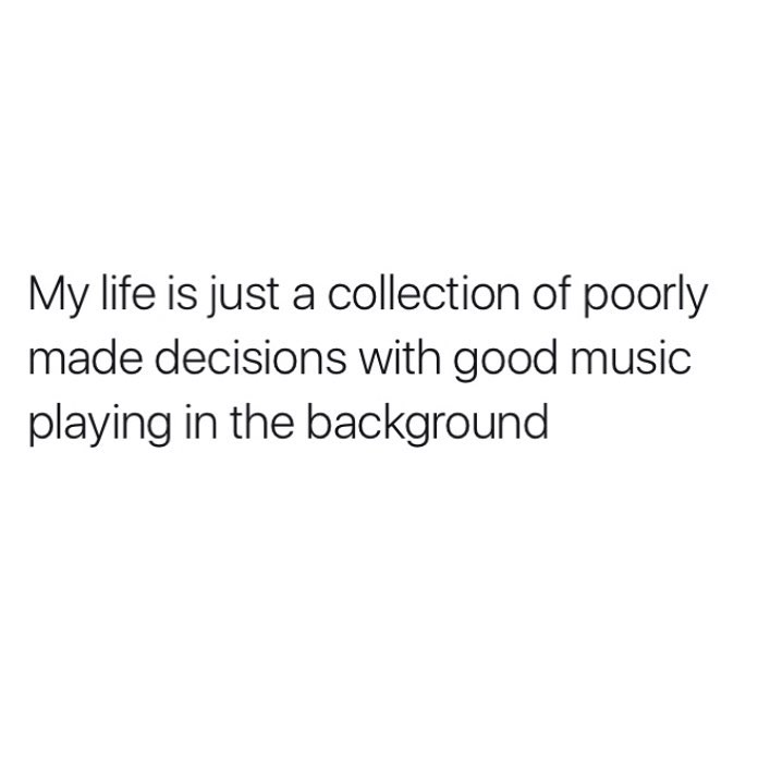 womenshumor's tweet photo. In my defense, the music is damn good! https://t.co/jmEcEmgO5z