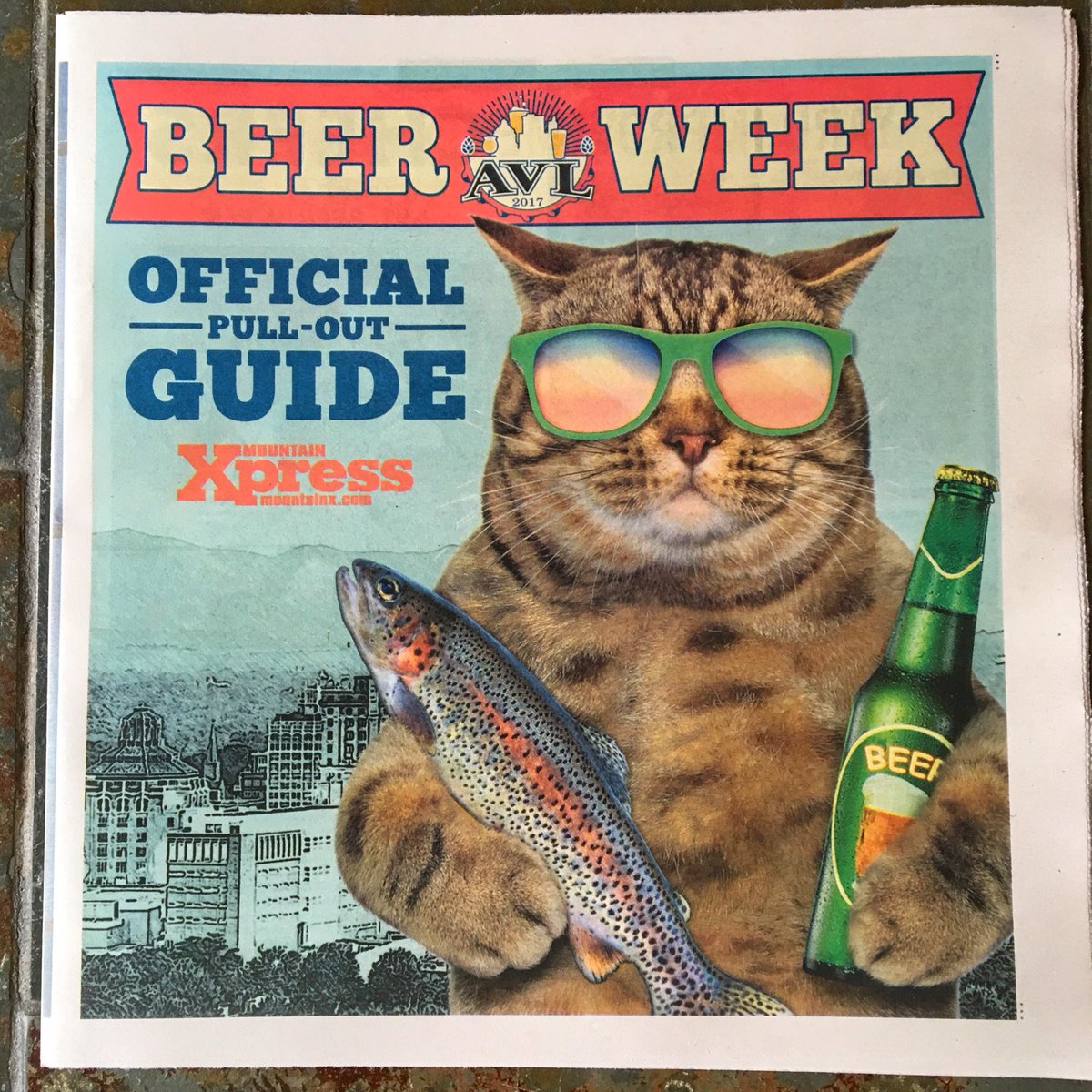 Asheville Beer Week (@avlbeerweek) on Twitter photo You've got to be kitten me! The #AVLBeerWeek Guide is here! Pick up yours in <a href="/mxnews/">Mountain Xpress</a> this week! #avlbeer #craftbeer avlbeerweek.com You've got to be kitten me! The #AVLBeerWeek Guide is here! Pick up yours in <a href="/mxnews/">Mountain Xpress</a> this week! #avlbeer #craftbeer avlbeerweek.com