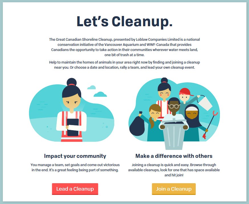cleanshorelines's tweet photo. We've partnered w/@environmentca aiming for 150 cleanups Canada-wide on #WorldEnvironmentDay! Lead a cleanup b/t June 2-5 & help us achieve! https://t.co/Sp6Wzgrmh7