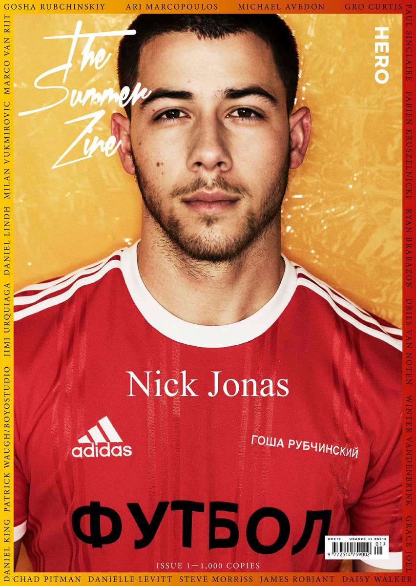 hero_magazine's tweet photo. WAIT WHAT?! @nickjonas announces his new track in the launch issue of #TheHEROSummerZine READ ALL ABOUT IT https://t.co/tqG8ThZ8QF https://t.co/h5redtXn19