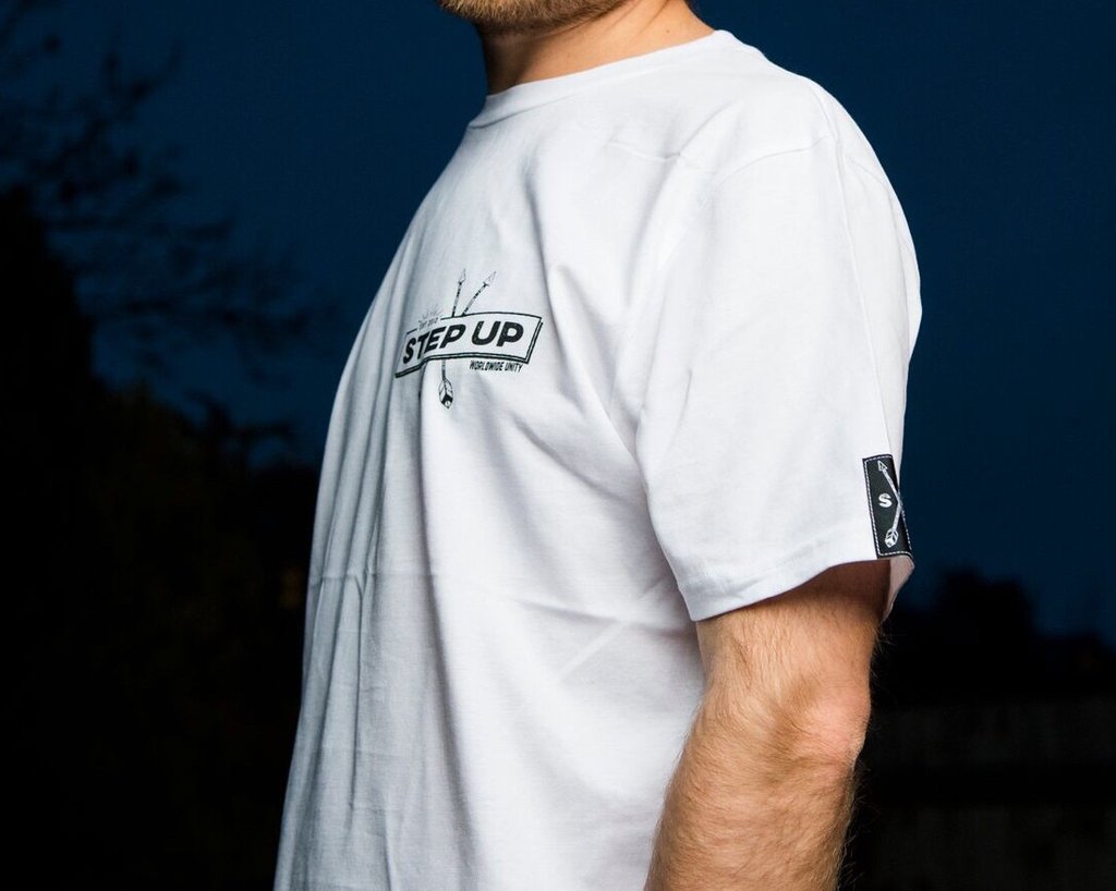 stepuphq's tweet photo. Introduce yourself to the #UNITY crew with this little number. 100% organic cotton.

Order here: https://t.co/vSr4qRQdgr https://t.co/GgOBYQ23K3
