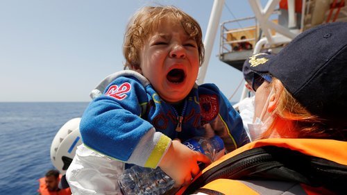 NoemaMag's tweet photo. Dozens of toddlers drown off the coast of Libya https://t.co/uoclTdMzZo https://t.co/VYJcCdhOCi