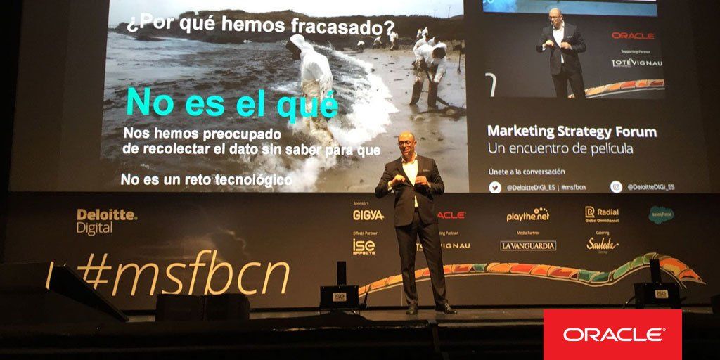 cenecmalaga's tweet photo. .@DeloitteDIGI_ES tiene claro que el éxito se consigue gracias a la tecnología #BigData y la #analítica. ¡El #dato es la clave! #MSFbcn https://t.co/cxyNH70L9F