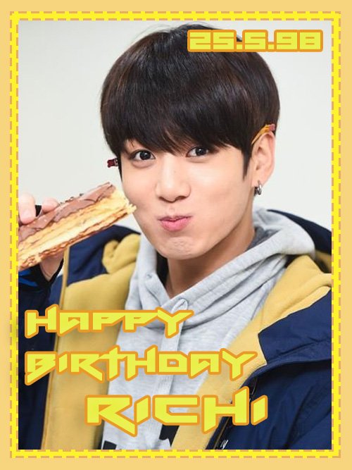 XBLADE2015's tweet photo. [HAPPY 20th BIRTHDAY RICHI]

#BIRTHDAY #XB7ADE #RICHI #URIMAKNAEDAY #RICHIRICH (@wharlien) https://t.co/lF0XE58gb4