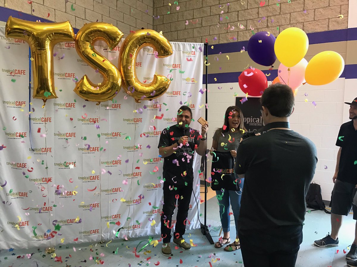 Congrats <a href="/gracewallace24/">Grace Wallace</a>! I hope you enjoy your free smoothies FOR A DECADE! #tsclovesfowlerville <a href="/TSmoothieCafe/">Tropical Smoothie Cafe</a>
