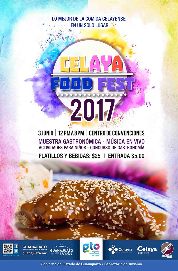 120 acciones gastronómicas en más de 48 eventos en la Cumbre Internacional de la Gastronomía #GuanajuatoSíSabe <a href="/ferolivera09/">fernando olivera</a>