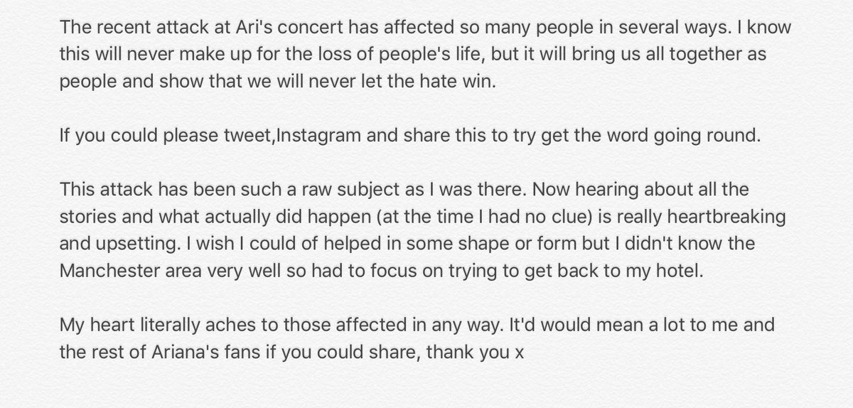 DolanAdoring's tweet photo. #ThinkingBoutYouFanRelease #PrayForManchester 
From th bottom of my heart please help spread this. Any social media💞 https://t.co/zbZlhv9OOE
