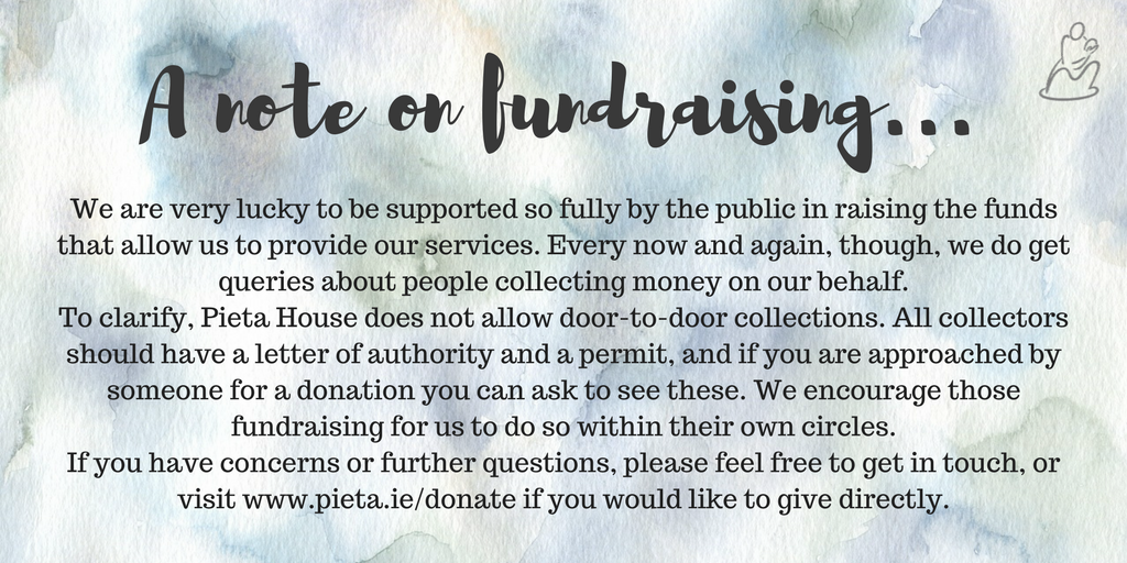 Every now and again, we get queries about people collecting for us, and what we allow. This might answer some questions!