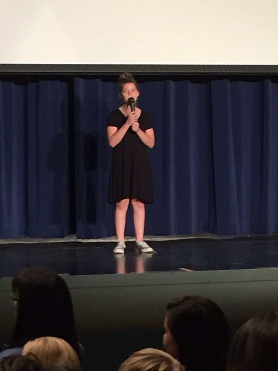 6thScienceCMS's tweet photo. Our students are showing off their talents today in our variety show. They are future superstars! Way to go CMS, you rock! @CMSCardinals https://t.co/GhhJthm9dH