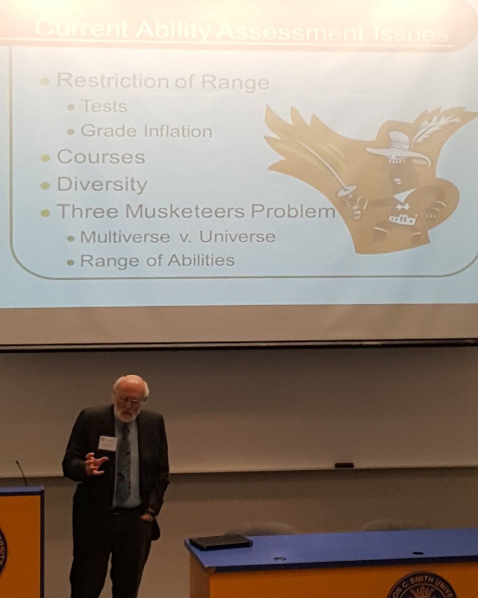 JCSUBiddle's tweet photo. Dr. William Sedlacek, pioneer in non-cognitive research, is the keynote speaker at the Blue Ribbon Colloquium today! #JCSU #BiddleInstitute https://t.co/MsBdGDProU