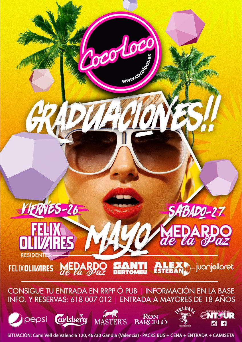 🍉⚡🌴 Este fin de semana dile adiós a los exámenes con @OlivaresFelix y <a href="/MedardodelaPaz/">Medardo de la Paz</a> 🍉⚡🌴