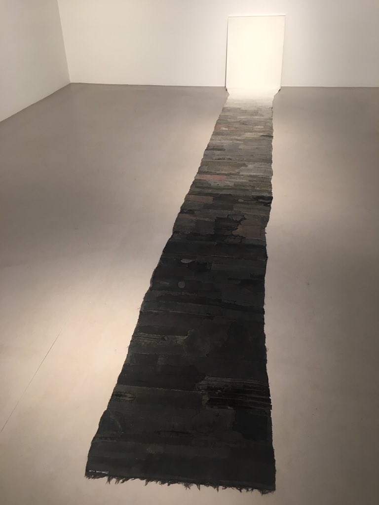 Geta Bratescu @CamdenArtsCtr Just one of the wonderful works in an enthralling show.