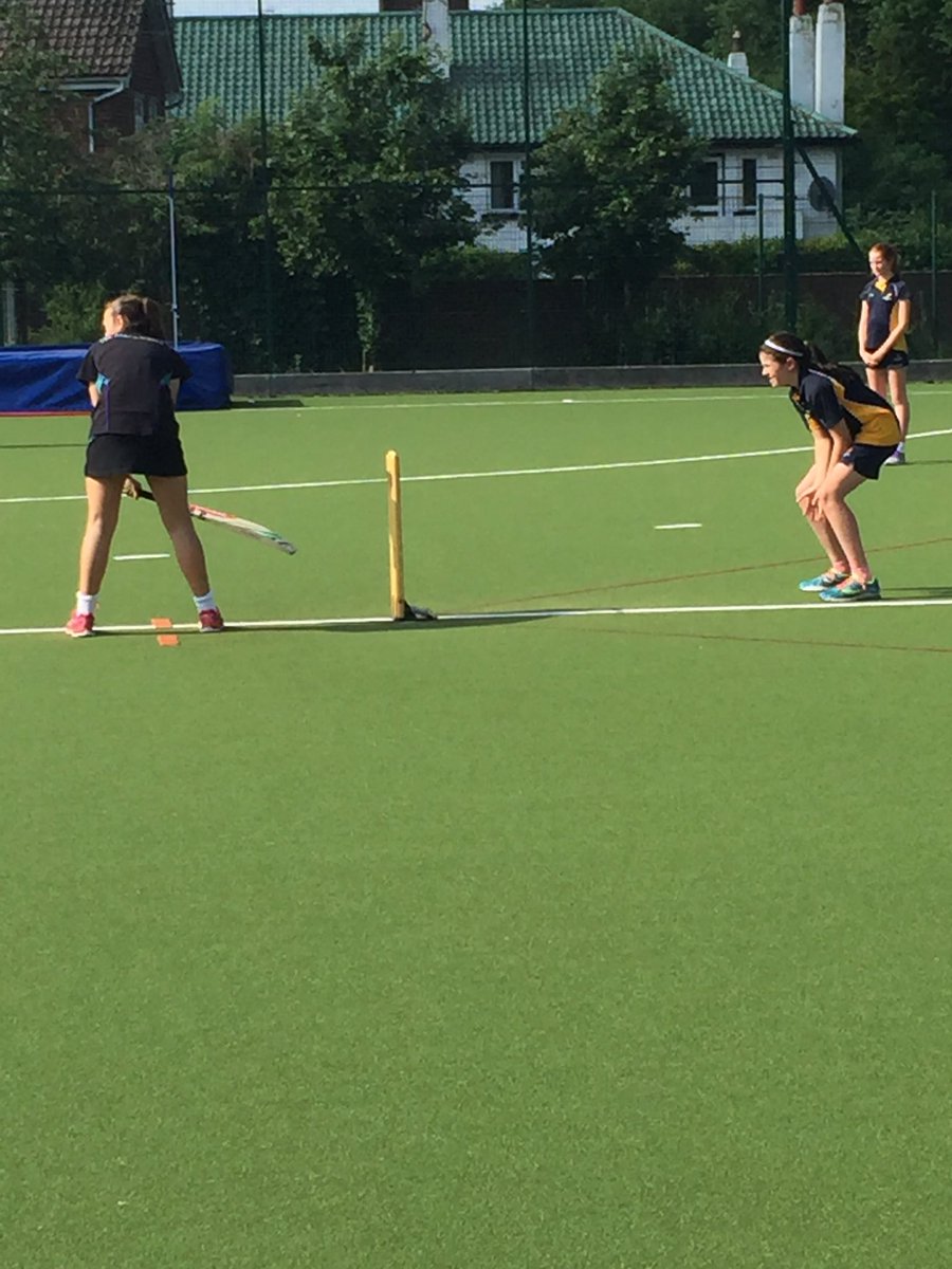 SportLP's tweet photo. Cricket for the U13 girls v The Abbey- onto bowling - 64 runs scored- #thisgirlcan. Come on fielders #windball https://t.co/8eaYq5CtoN