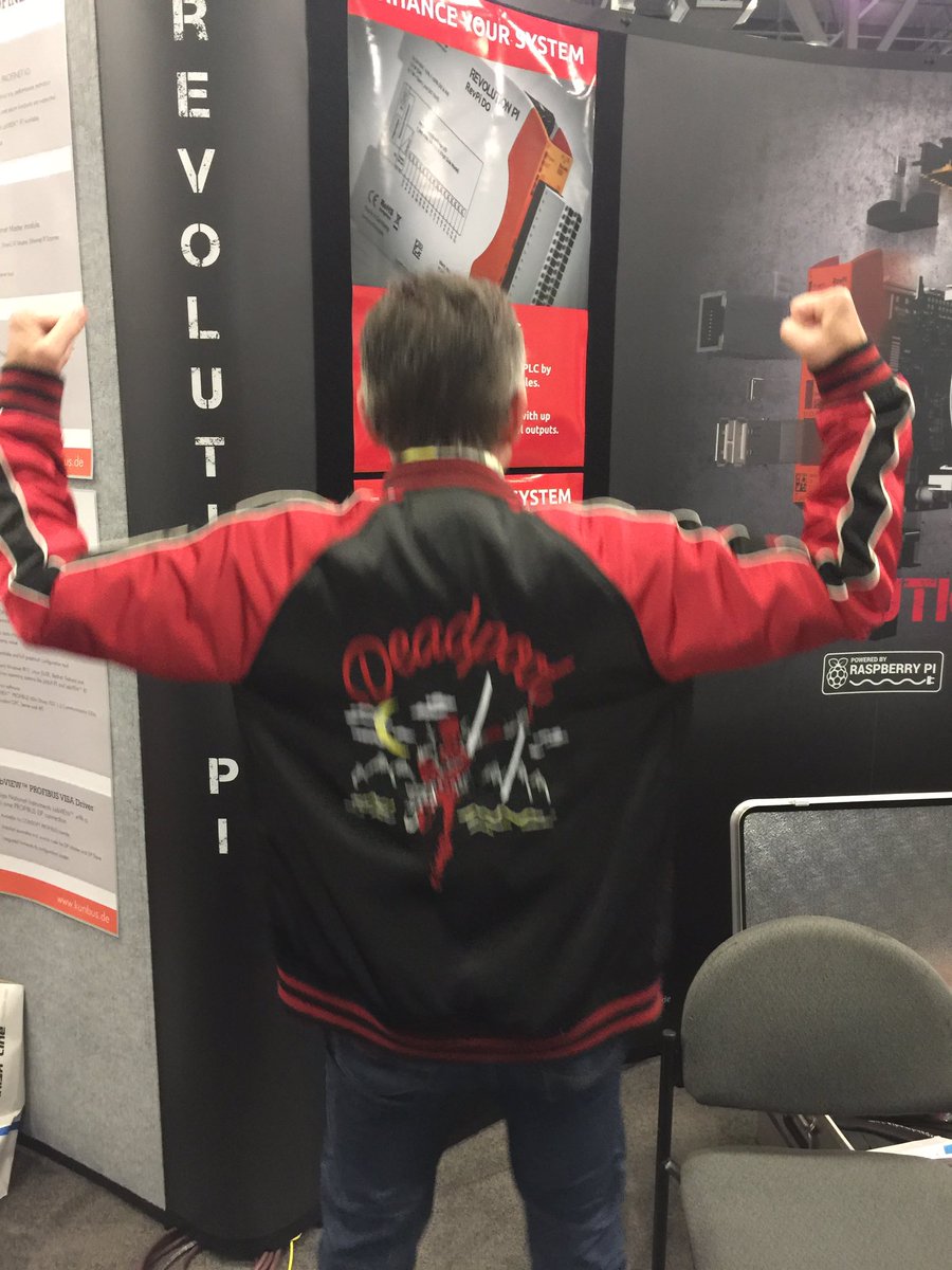 nitramk1's tweet photo. Deadpool seen on @kunbus1 Booth on #NIWeek2017 @NIglobal. #Marvel @deadpoolmovie is he the real one or just fake? https://t.co/M52MI4k3Le