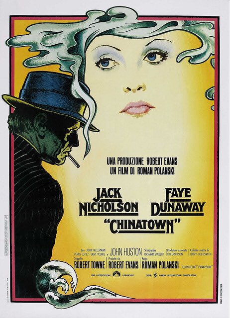 Join us for #Chinatown May 31st, 5PM at the #VintageVillageTheater in #Coronado for our next #ClassicFilmSeries $5 tix #CIFF