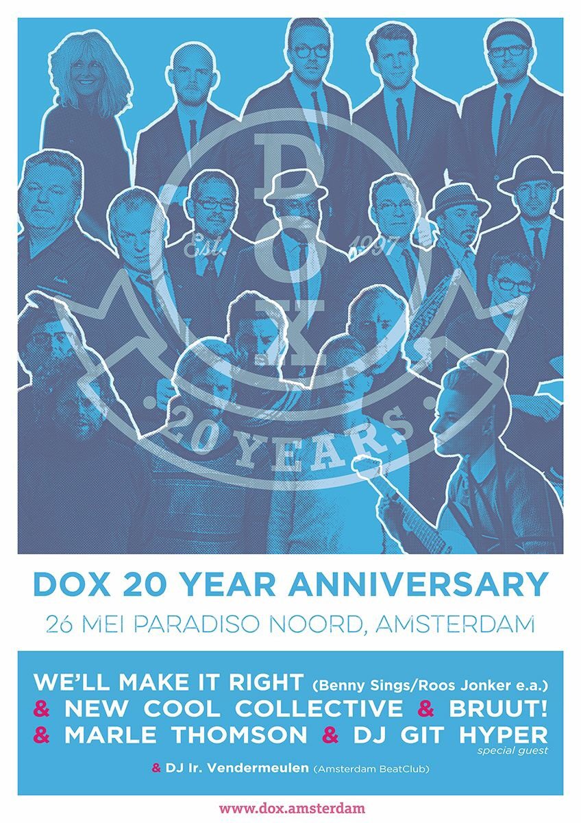 DoxAmsterdam's tweet photo. Het programma voor ons jubileum is compleet! O.a New cool Collective, @bruutmusic A.s. Vrijdag @tolhuistuin https://t.co/f09DwK81ve 🌈🕺 https://t.co/ToXER6PQno