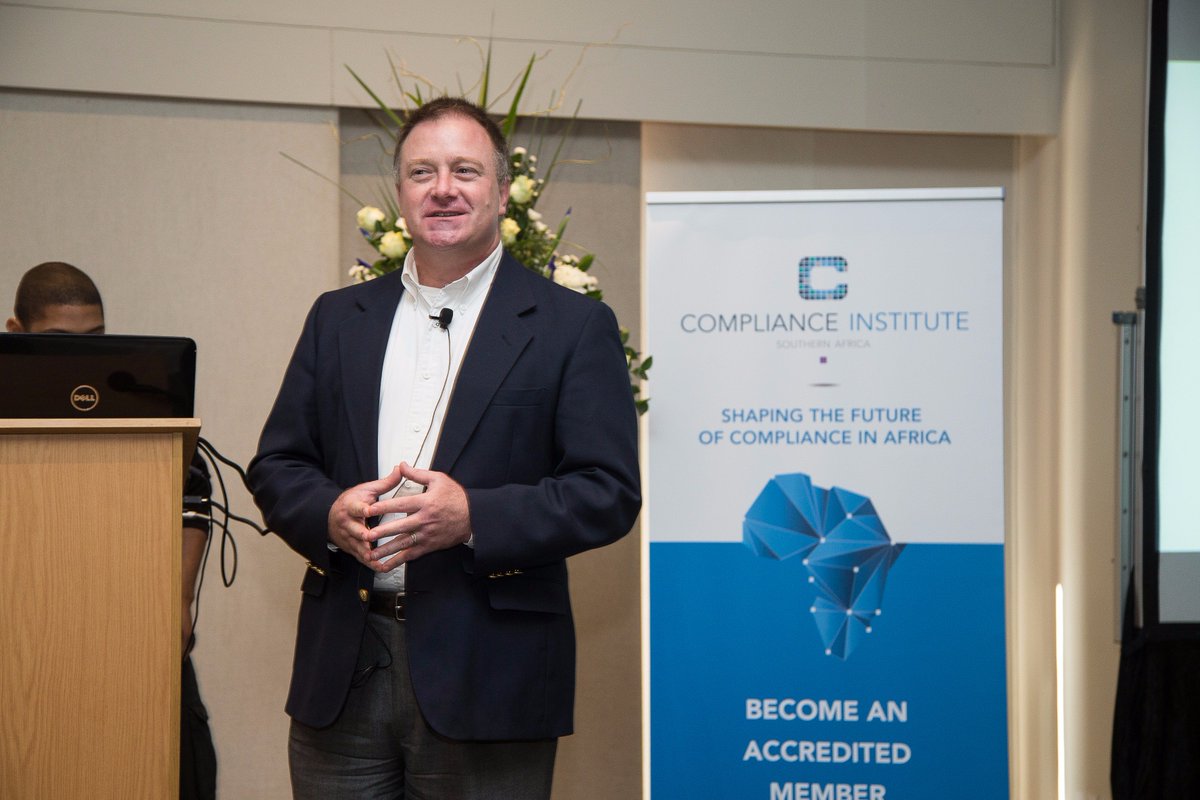 ComplianceSA's tweet photo. Today we look back at the #14CapeConference to thank those that made it a success. Like our expert speaker @russopland &amp; his talk on #POPIA https://t.co/MNxFV6FfEI