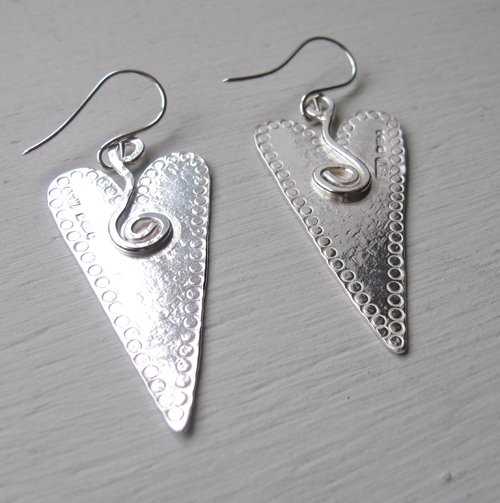 These bold and sparkly earrings have just been added to my website alexjewellery.co.uk - warning: not for the faint hearted!