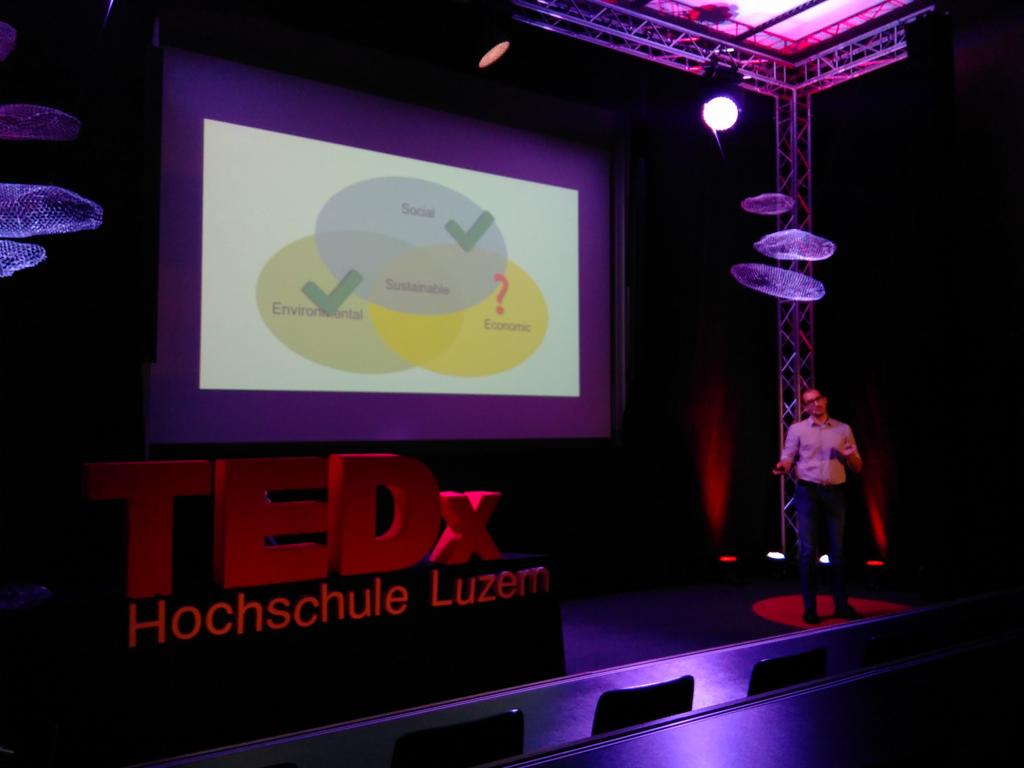 hslu's tweet photo. Cyrill Burch, auch HSLU-Alumnus, wanderte um die Welt &amp; fordert uns heraus: wissen wir wirklich was #Nachhaltigkeit bedeutet? @tedxhslu https://t.co/mqDNUnkukZ