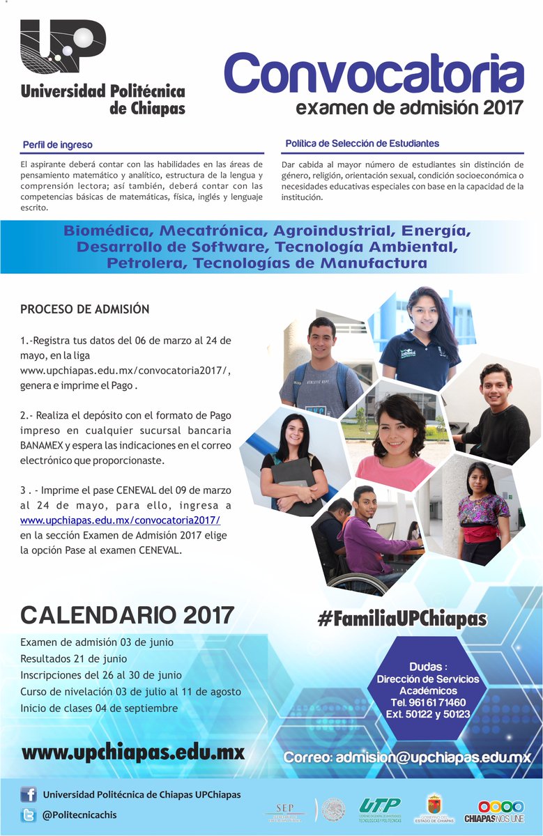 Última oportunidad para sacar tu ficha, ¡continua tus estudios!