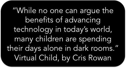 fm2families's tweet photo. #virtualchild, #CrisARowan,  #familiesmanagingmedia, #ReadItHere, #ReadbooksNotScreens https://t.co/JRZsqTYBjs