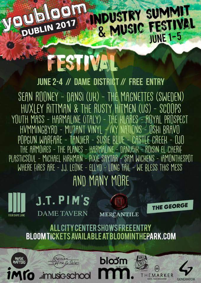 #ireland #dublin and #youbloom we're excited! #festival #newmusic #hearts #royal #prospect @officialyoubloom