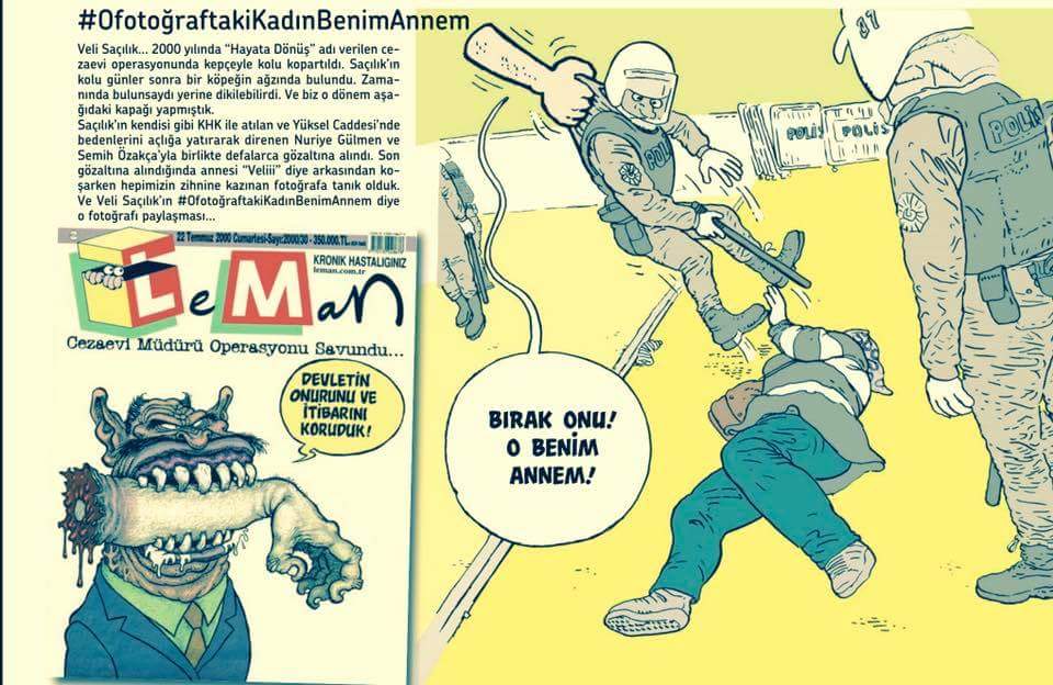 #OfotoğraftakiKadınBenimAnnem