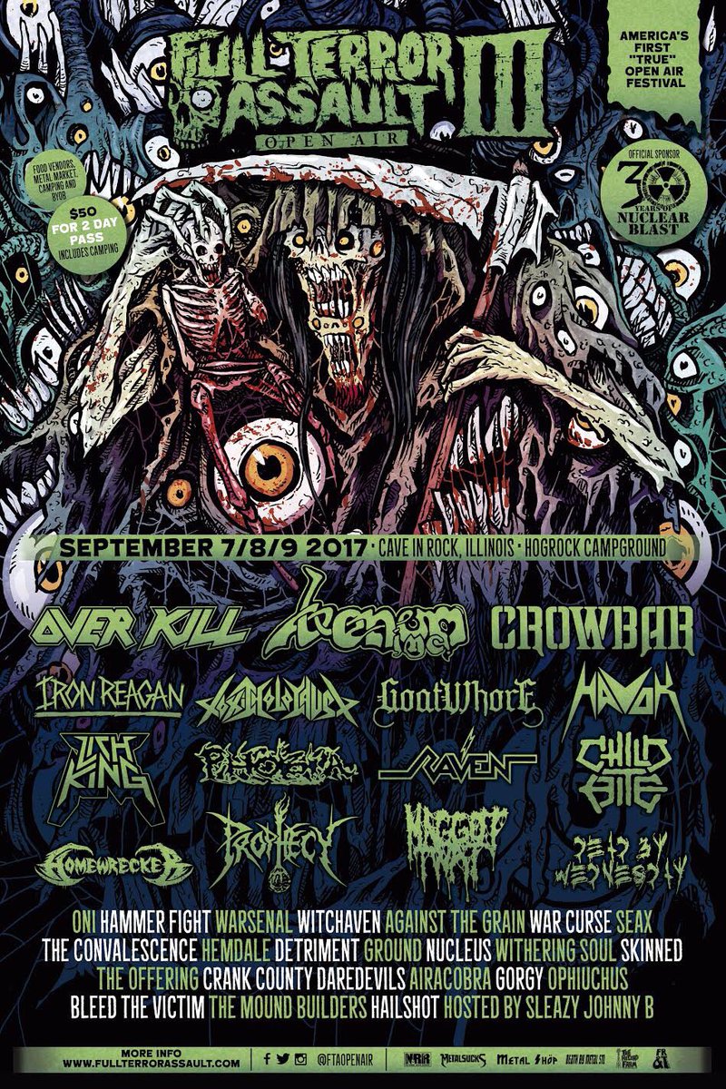 It's here! The official #ftaopenair3 poster! #metal #ftaopenair #metalfest #party #fta3