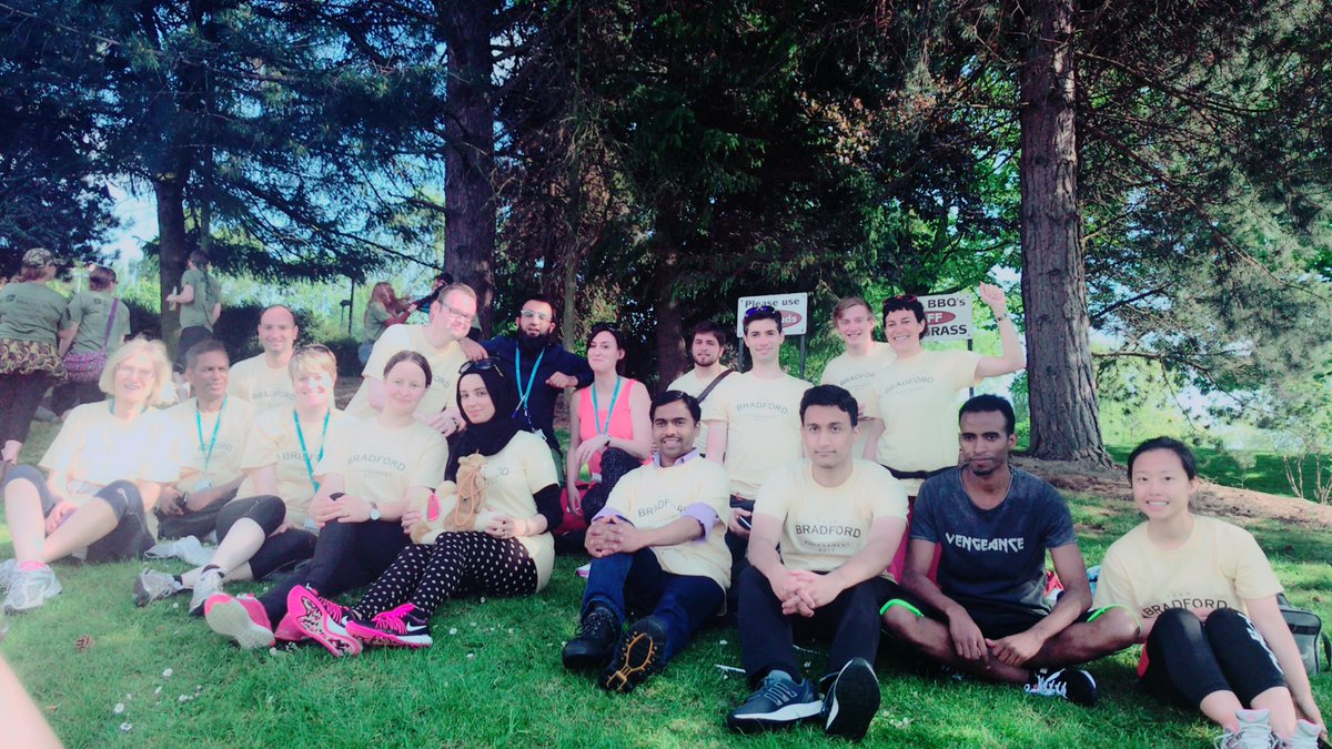SandyCamelsBfd's tweet photo. Finished in the top 5!!! Well done #teamsandyyellow #TeamBradFest #teampharmacy @UniofBradford https://t.co/kWlM7x1rJi