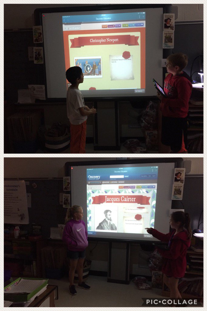 materarachel's tweet photo. Sharing our explorer Discovery review boards! Ss were so excited and very creative! #tolbert17 #personalizedlearning https://t.co/4Iki7YWTaL