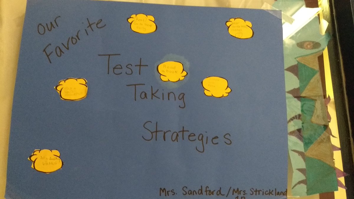 Ms_Sandford's tweet photo. Our Essentials of Social Skills class "popped up" their favorite test taking strategies. @EastGarnerMMS @MsBollmantweets https://t.co/sJzsUTi0bI