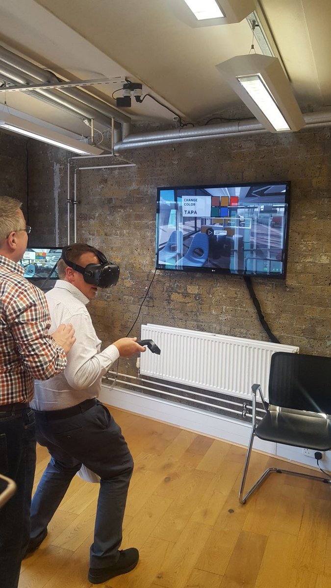 TDC PR (@tdcpr) on Twitter photo #Livetweet Our last snap of the day from #CDW2017. It was amazing trying out <a href="/NowyStylGroupUK/">Nowy Styl Group</a>'s new VR tool! #VirtualReality #VR #design #Livetweet Our last snap of the day from #CDW2017. It was amazing trying out <a href="/NowyStylGroupUK/">Nowy Styl Group</a>'s new VR tool! #VirtualReality #VR #design