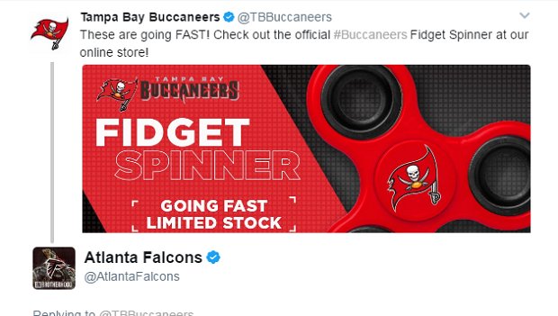 falcon fidget spinner