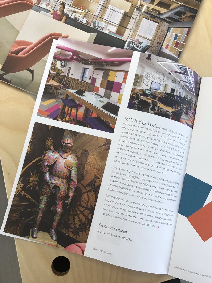 InteractionLtd's tweet photo. Took a visit to @spacestor and we're in their magazine! #CDW2017 #heyDW https://t.co/cpQFbUw5mC