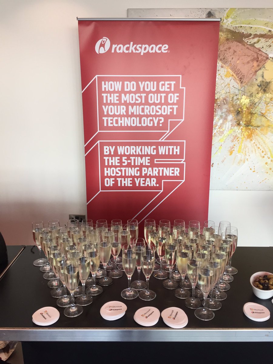 Chilloutteam's tweet photo. Thank you @rackspaceUK for sponsoring the drinks reception this evening! @Sitecore #SCexperience https://t.co/otXC9gcz1a